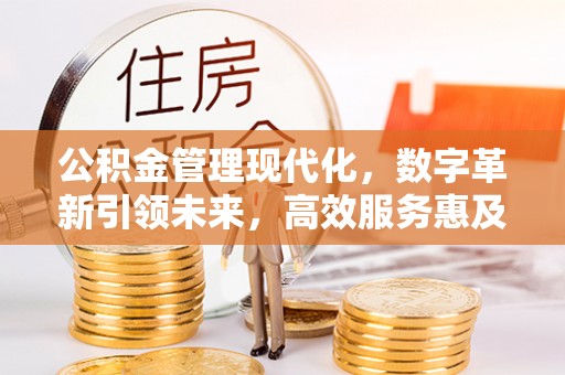 顺昌公积金管理现代化，数字革新引领未来，高效服务惠及民生