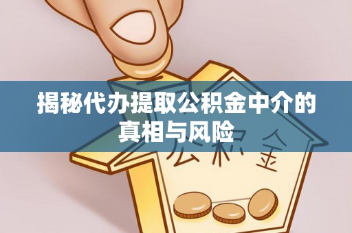 顺昌揭秘代办提取公积金中介的真相与风险