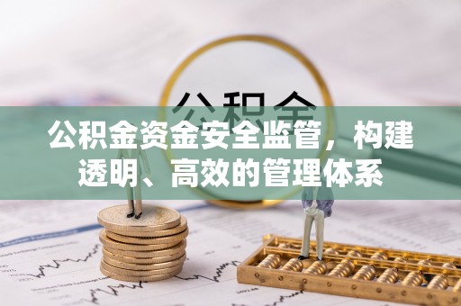 顺昌公积金资金安全监管，构建透明、高效的管理体系
