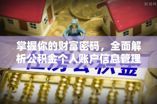 顺昌掌握你的财富密码，全面解析公积金个人账户信息管理与优化
