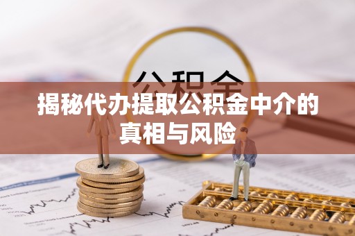 顺昌揭秘代办提取公积金中介的真相与风险