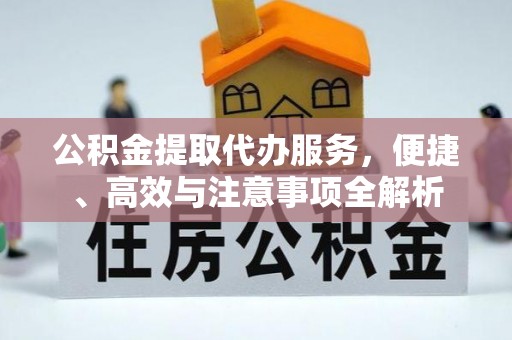 顺昌公积金提取代办服务，便捷、高效与注意事项全解析