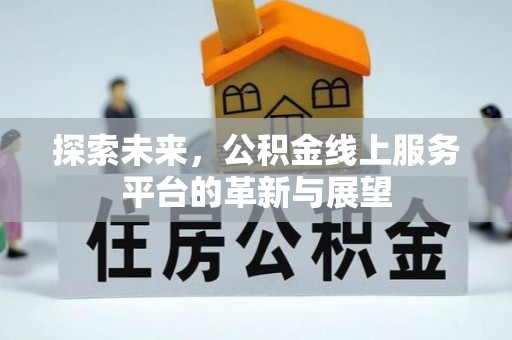 顺昌探索未来，公积金线上服务平台的革新与展望