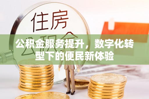 顺昌公积金服务提升，数字化转型下的便民新体验