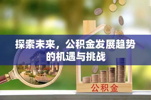 顺昌探索未来，公积金发展趋势的机遇与挑战