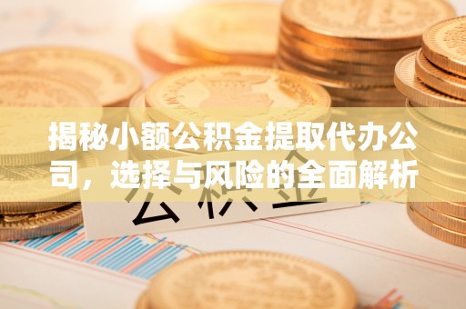 顺昌揭秘小额公积金提取代办公司，选择与风险的全面解析
