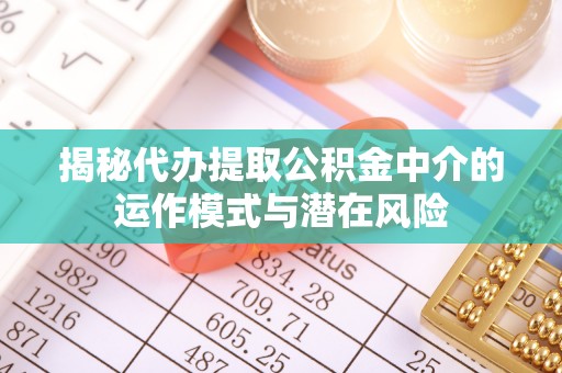 顺昌揭秘代办提取公积金中介的运作模式与潜在风险