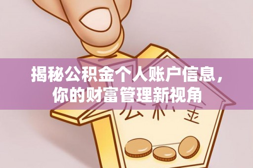 顺昌揭秘公积金个人账户信息，你的财富管理新视角