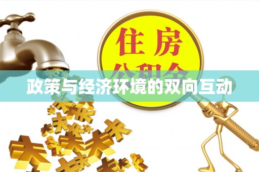 顺昌政策与经济环境的双向互动