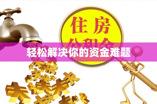 顺昌轻松解决你的资金难题