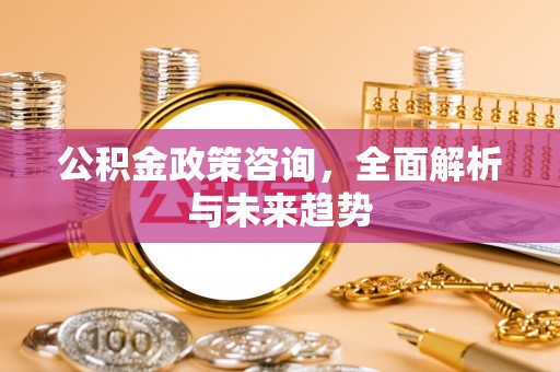 顺昌公积金政策咨询，全面解析与未来趋势